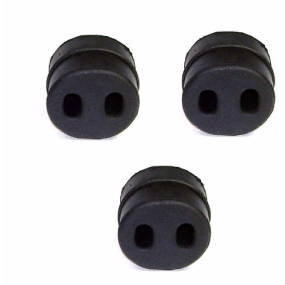 Rubber Exhaust Support Mount Set x3