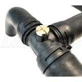 RADIATOR COOLANT UPPER TOP HOSE with HD Brass Plug