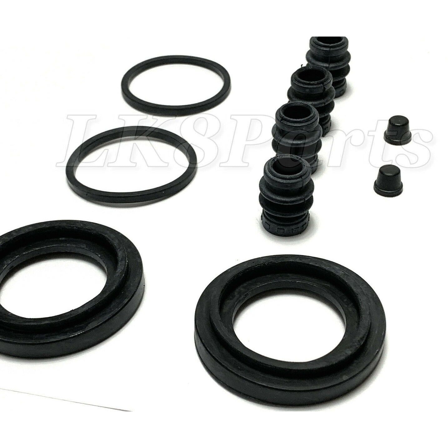 REAR BRAKE CALIPER REPAIR KIT SEALS LUCAS TYPE FITS: VW GOLF MK6 08-13 BCK3843BE