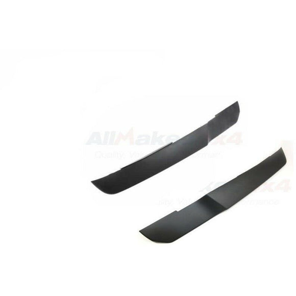 Left and Right Front Bumper Lower Valence Spoiler Set