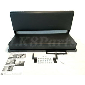 REAR BENCH SEAT BLACK VINYL