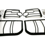 FRONT AND REAR LIGHT LAMP GUARD SET