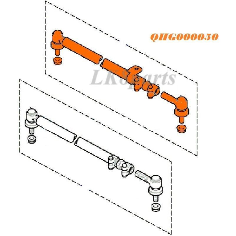 STEERING BAR DRAG LINK Lucky8 Off Road