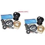 COMPLETE SWIVEL HOUSING REPAIR KIT SET x2