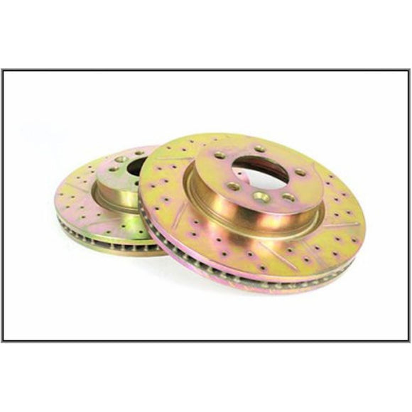 FRONT BRAKE ROTOR DISC SET x2