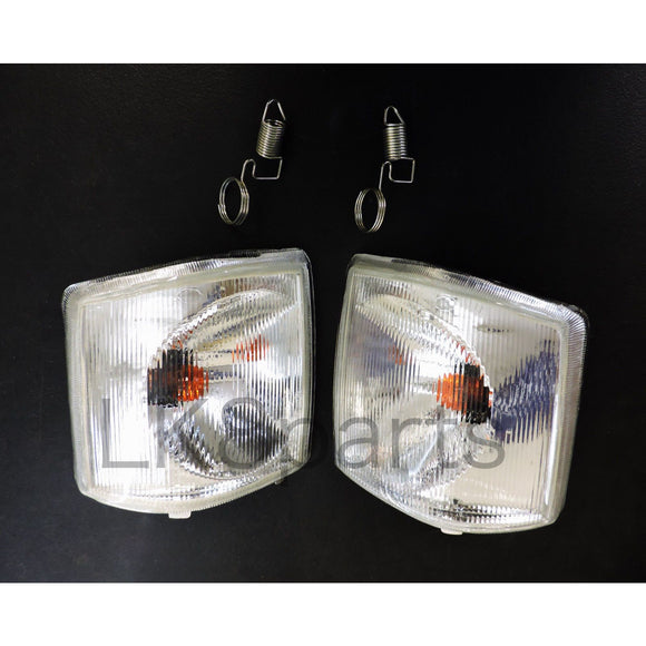 WHITE CLEAR FRONT INDICATOR LAMP LIGHT SET
