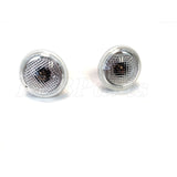 Clear Side Marker Repeater Lamp Set of 2