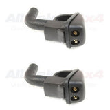 HOOD SPRAYER WINDSHIELD WASHER JET SET x2