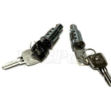 Barrel Lock & Keys Set of 2