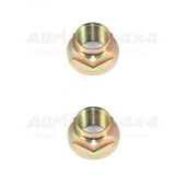 HUB HEX NUT SET x2