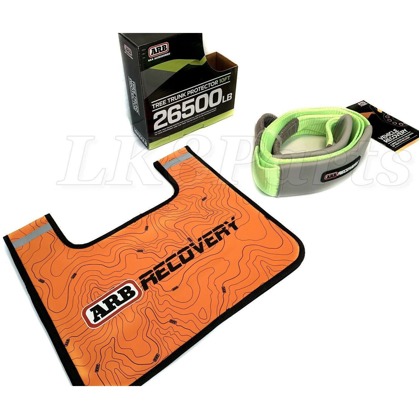 RAYTEEN Winch Damper Safety Blanket - Glow In Dark, Heavy Duty PVC, For Recovery Strap & Winch Cable - View #6