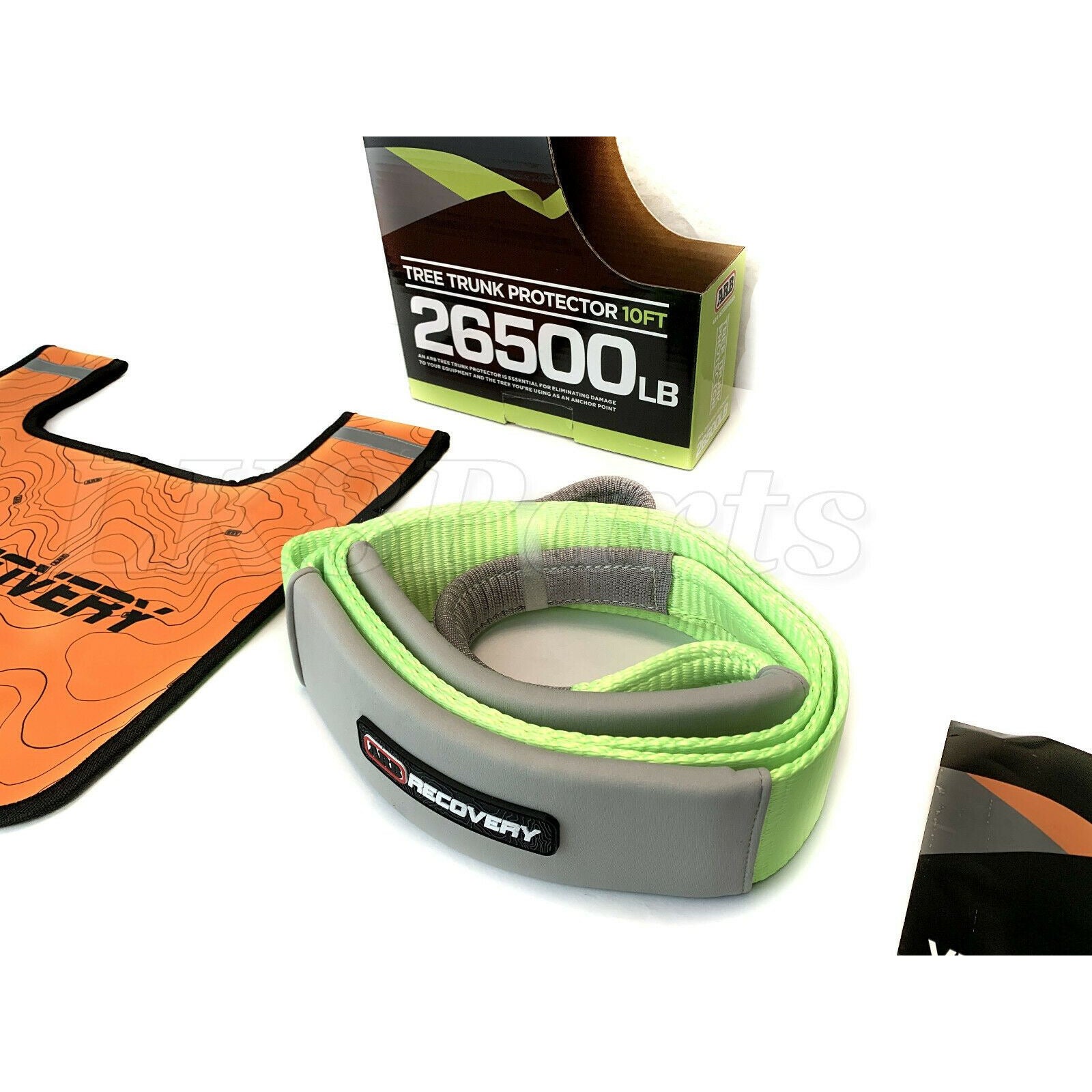 Fune Recupero 3x10ft 9T 19800lbs Tree Saver Per Fuoristrada - Alfa Wheels