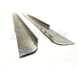 Chequer Plate Sill Protectors 2mm Set