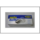 Stop tail light bulb 264591 single pole for Land Rover Defender, Discovery, Range Rover, and Freelander. Available in multi-packs.