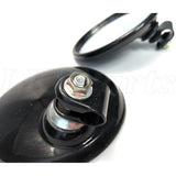 Round Wing Mirror Head Set of 2