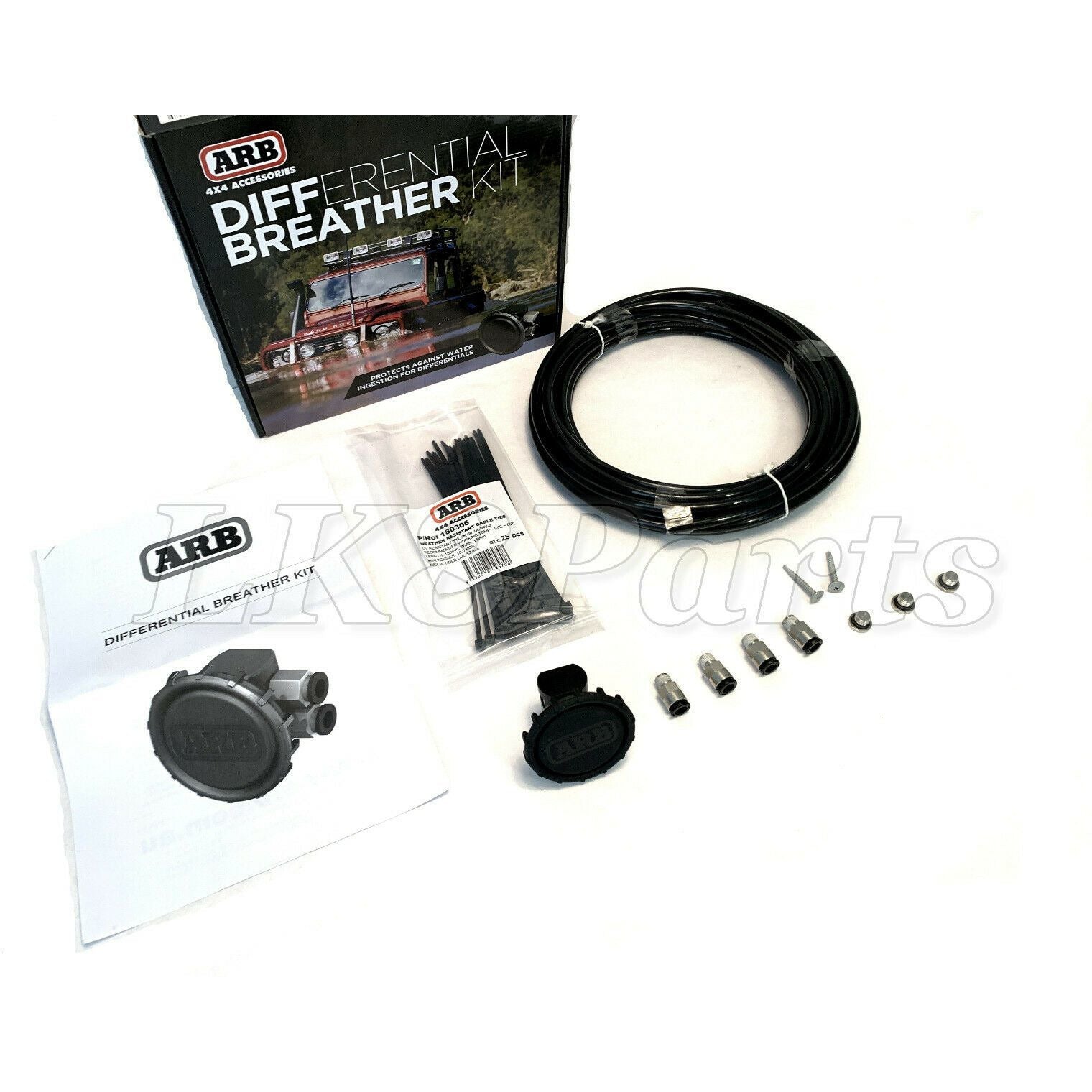 Differential Axle Breather Kit Lucky8 Off Road