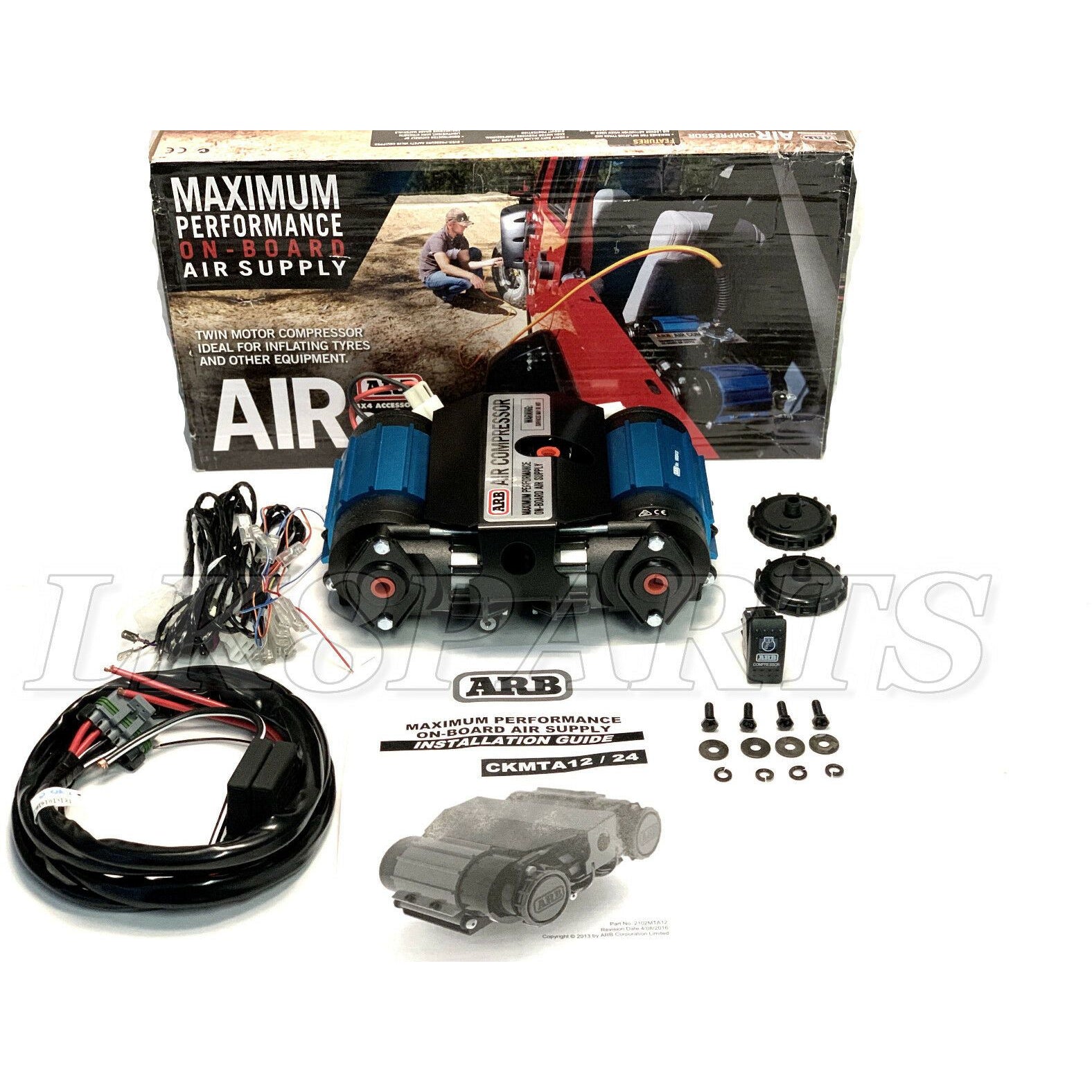 CKMTA12 – ARB On-Board High Performance 12V Twin Air Compressor