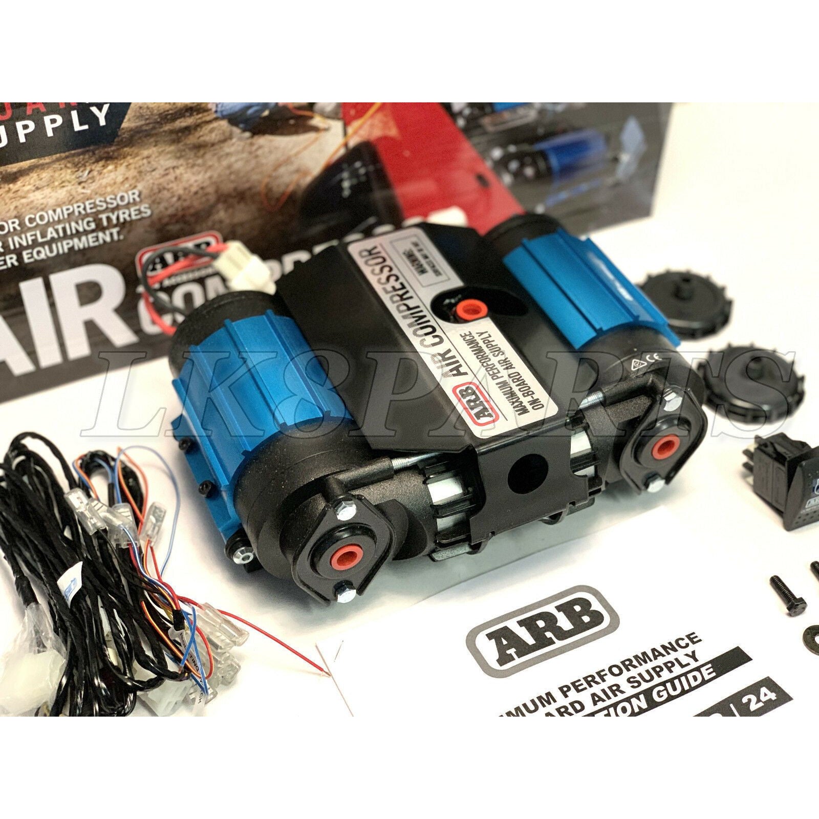 あおみきゃん CKMTA12 – ARB On-Board High Performance 12V Twin Air Compressor