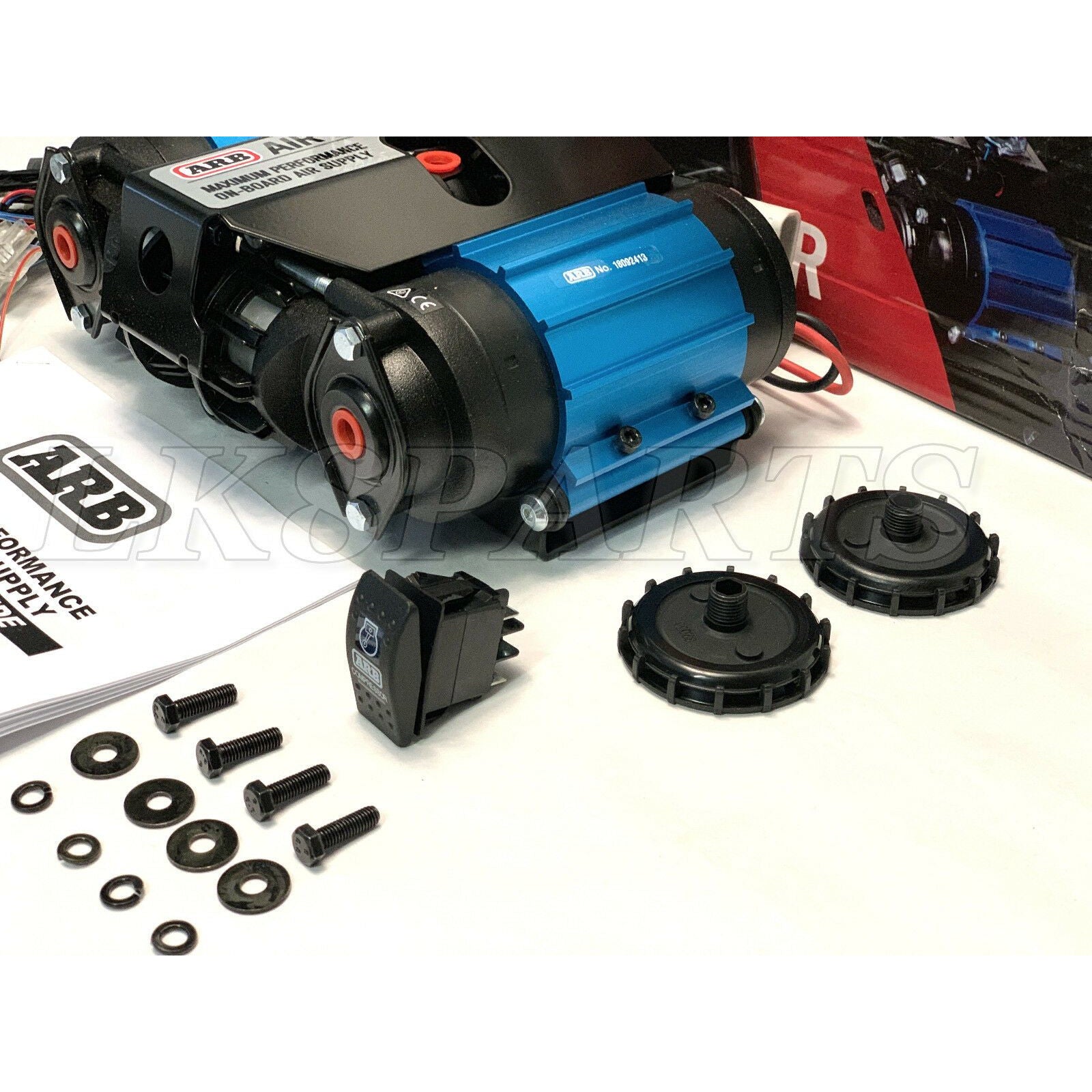 ARB F-250 Super Duty 12V High Performance Twin On-Board Air Compressor ARB F-250 Super Duty 12V High Performance Twin On-Board Air Compressor