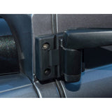 Front & Second Row Door Hinge Kit - Anodized Black