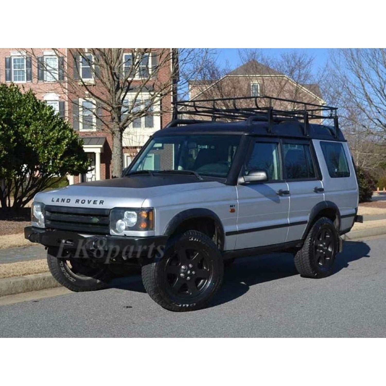 DA5645 – Heavy Duty Front Steel Bumper with Winch Mount for