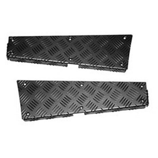 REAR CORNER CHEQUER PLATES PAIR BLACK – Lucky8 Off Road