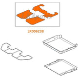 LR3/LR4 Genuine Rubber Floor Mat Kit