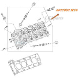 CYLINDER HEAD BOLT SET x20