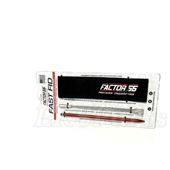 Factor 55 Red Fast Fid Rope Splicing Tool 00420-01 Synthetic Winch Lines