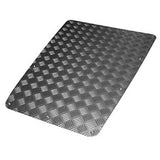 Bonnet Centre Chequer Plate Kit - Black