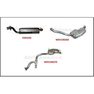 MUFFLER KIT EXHAUST