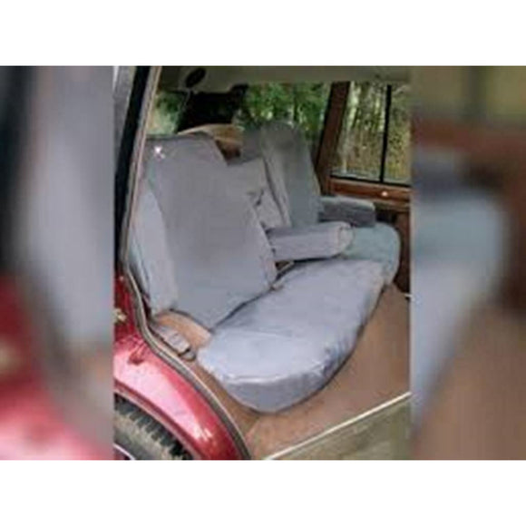 Front Seat Waterproof Seat Covers Set Gray