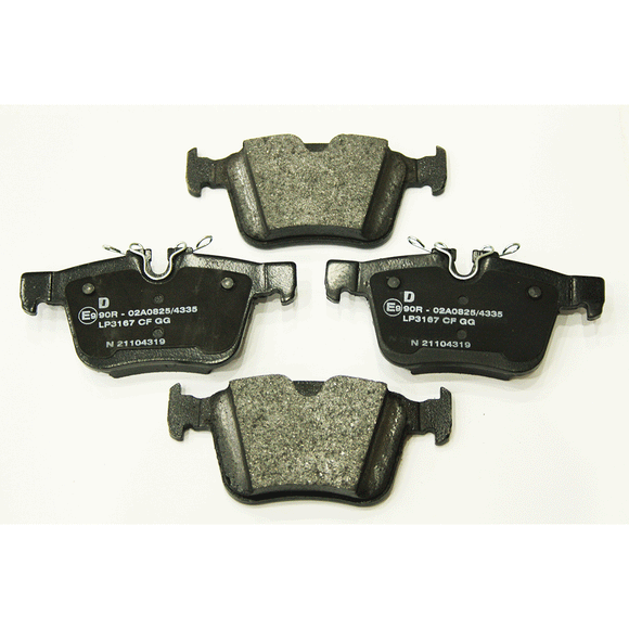 Rear Brake Pads Set with Springs