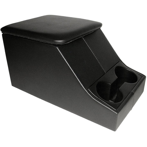 Cubby Box Centre Storage Black XS Style & Cup Holder