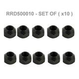 WHEEL NUTS FOR STEEL WHEELS SET OF 10