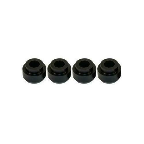 Front Radius Arm to Chassis Polyurethane Bush Set Black