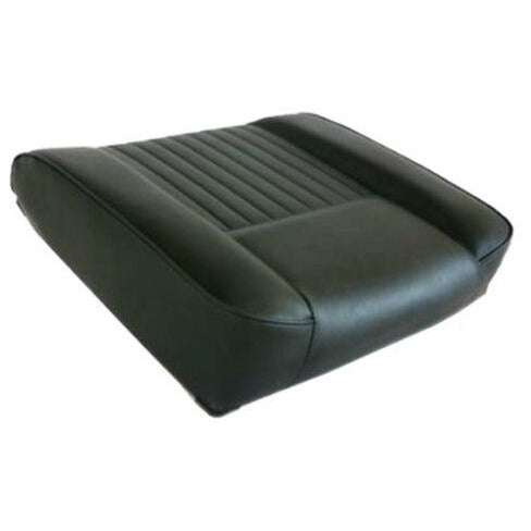 Deluxe Vinyl Black Outer Seat Base Cushion