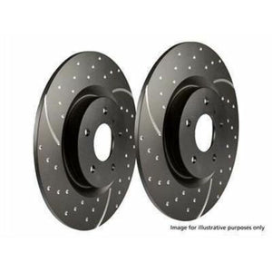 REAR EBC PERFORMANCE BRAKE DISCS