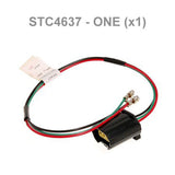 HARNESS EXTENSION REAR LAMP WIRE 3 PIN PLUG LEAD