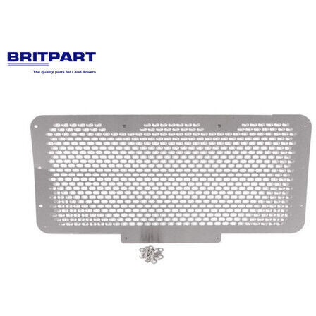 STAINLESS STEEL FRONT GRILLE IN NATURAL FINISH