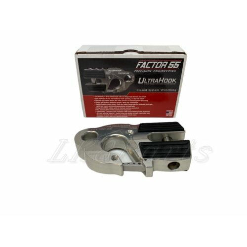 Factor 55 Chrom UltraHook Winch Hook For Up To 3/8