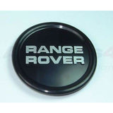 BLACK WHEEL BADGE CENTER HUB CAPS SET 4 GENUINE