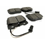 FRONT BRAKE PADS WITH SENSOR FOR VENTED ROTORS
