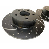 EBC Performance Rear Brake Discs Pair -Solid