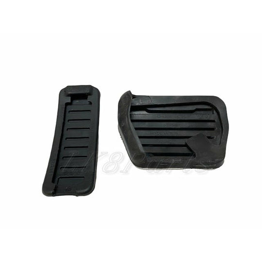 defender pedal covers Genuine Stainless Steel Pedal Pad Covers Set