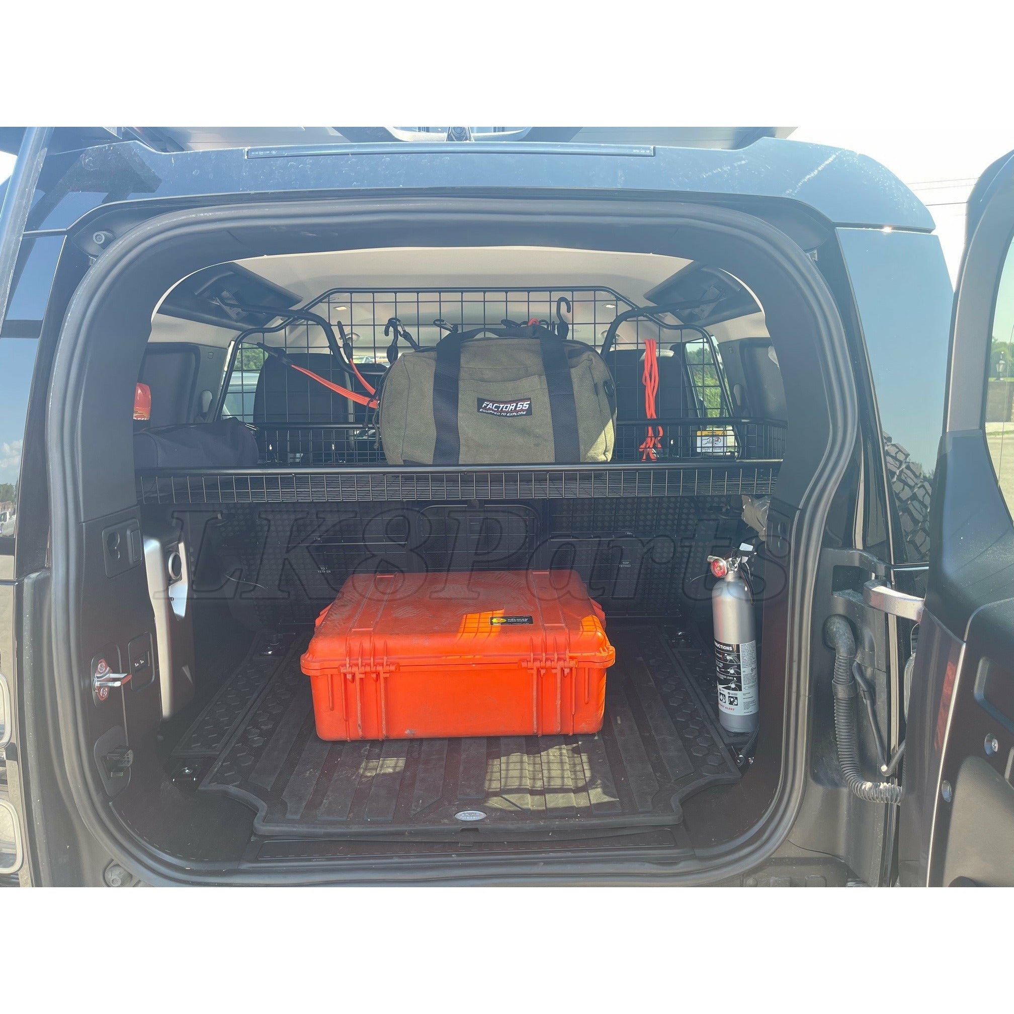 Defender L663 Mesh Luggage Rack - D110 Only – Lucky8 Off Road