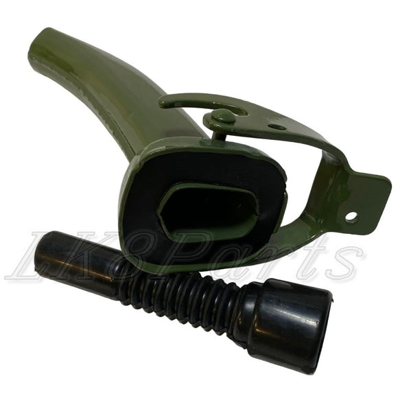 Jerry Can Spout Fixed Version European NATO Style Green GJC001 New